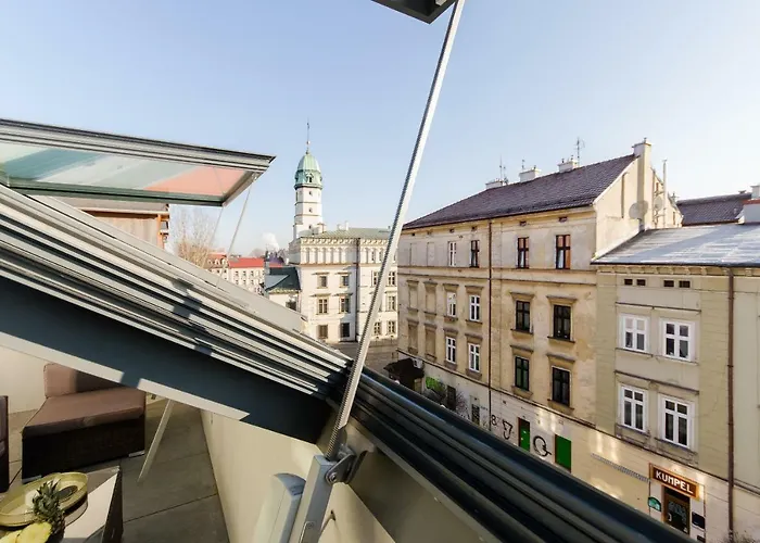 Kazimierz Penthouse With Private Terrace